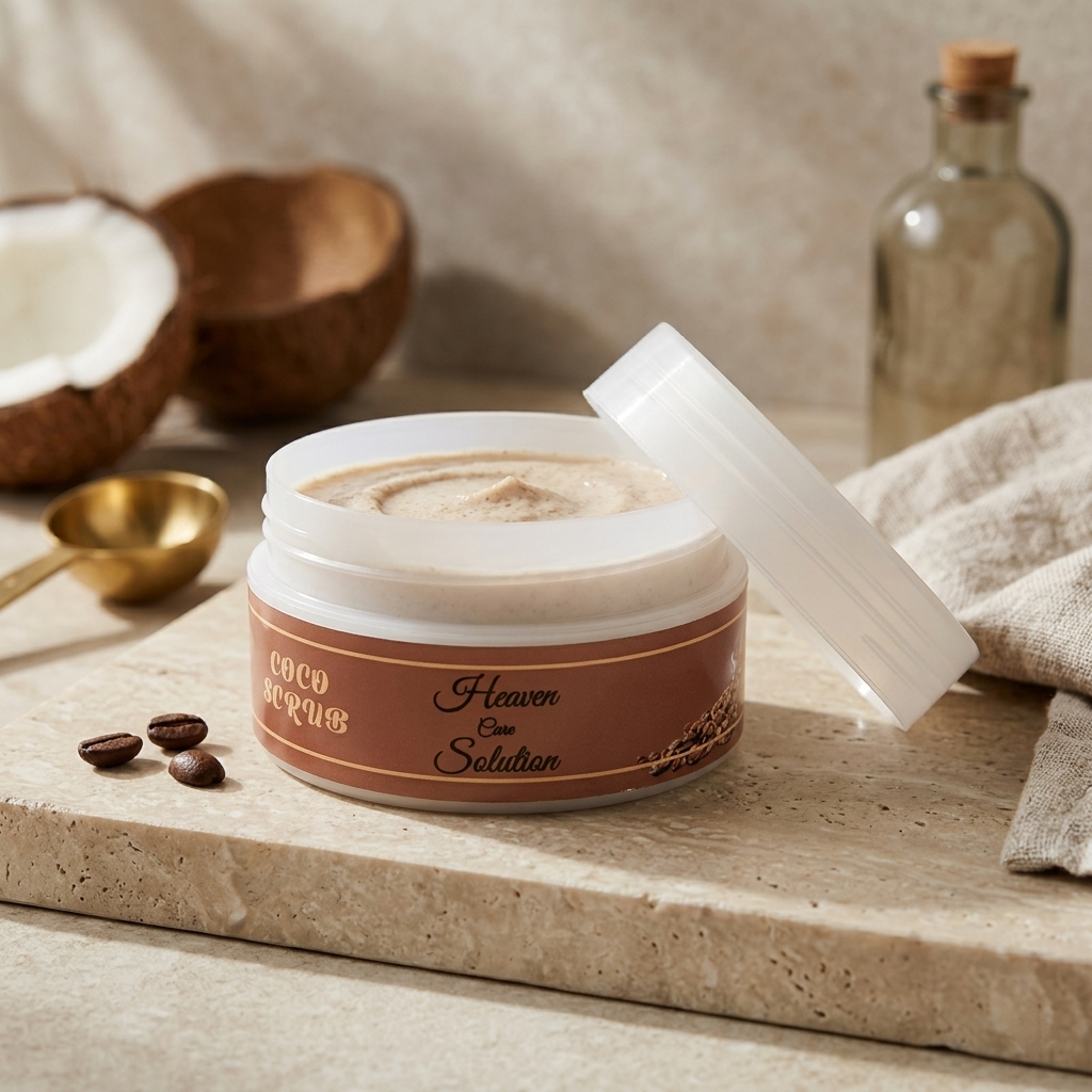 Coco Sugar Scrub – Natural Coconut Exfoliating Body Scrub for Smooth, Soft & Glowing Skin
