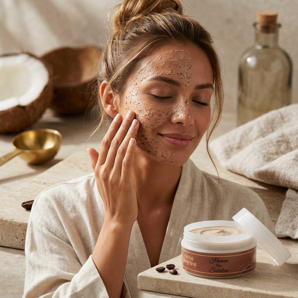 Coco Sugar Scrub – Natural Coconut Exfoliating Body Scrub for Smooth, Soft & Glowing Skin